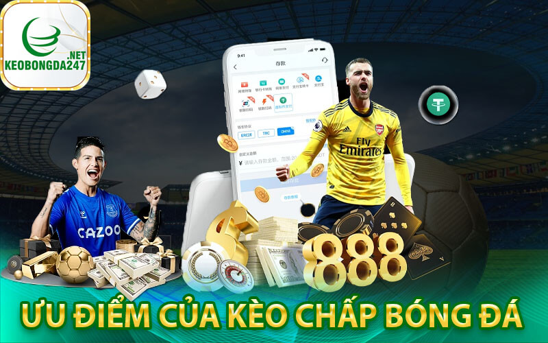 Ưu điểm của kèo chấp bóng đá