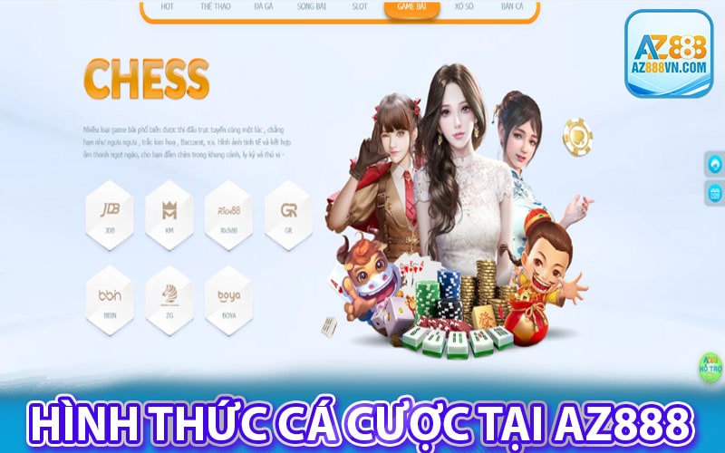 Hình thức cá cược phổ biến tại az888